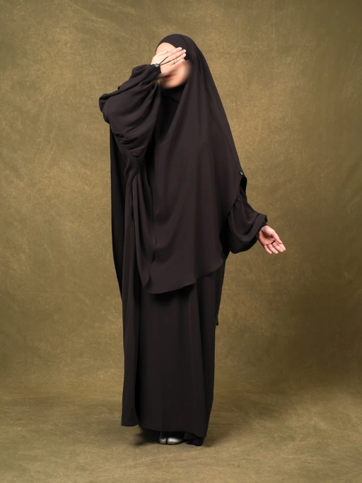 Image of Zeya Dress - Bitter Chocolate