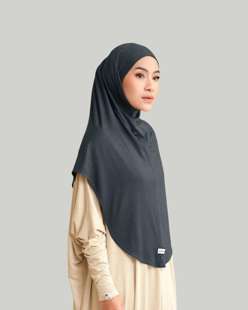 Image of Hadda Instan Spandex - Charcoal