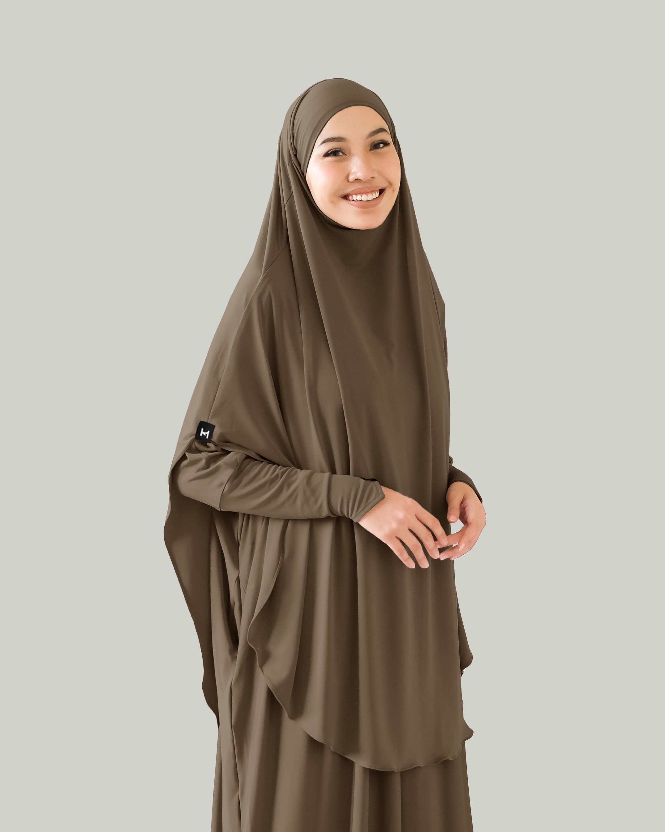 French Khimar Rawda