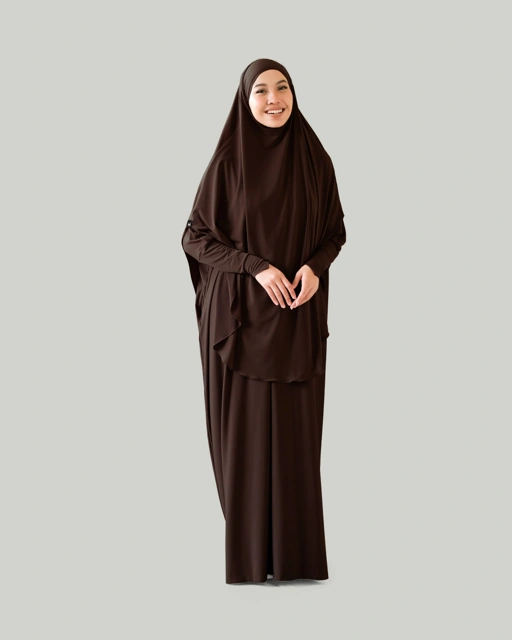 Image of Rawda Dress - Coffee Bean