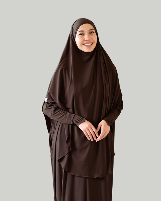 Image of French Khimar Rawda - Darkchoco