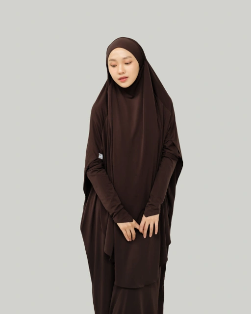 Image of French Khimar Rawda - Darkchoco