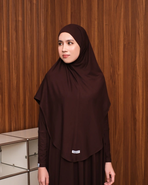 Image of Hadda Instan Spandex - Deepbrown