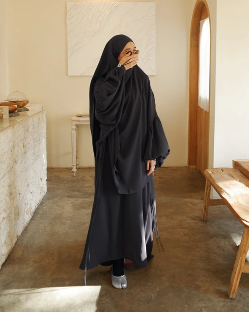 Image of Zeya Dress - Midnight