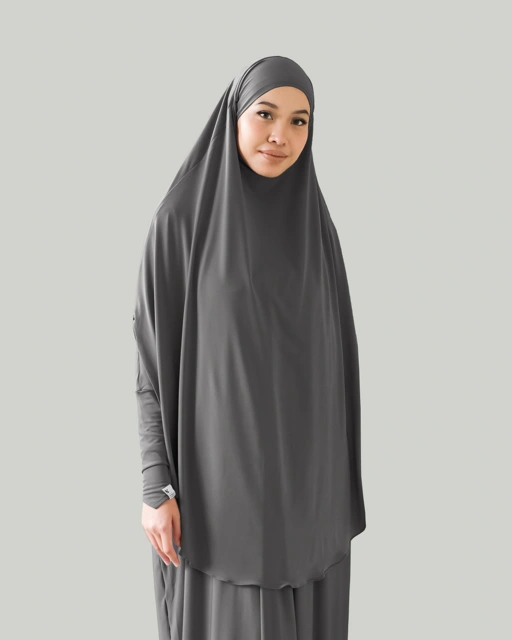 Image of French Khimar Rawda - Midnight