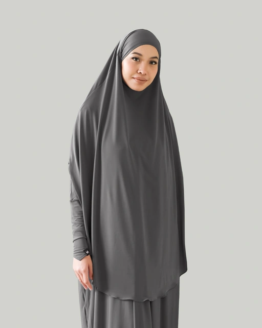 Image of French Khimar Rawda - Midnight