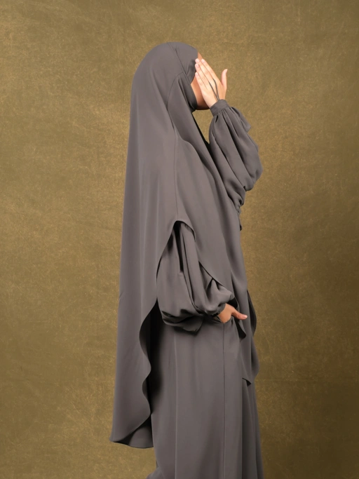 Image of Zeya French Khimar - Morel