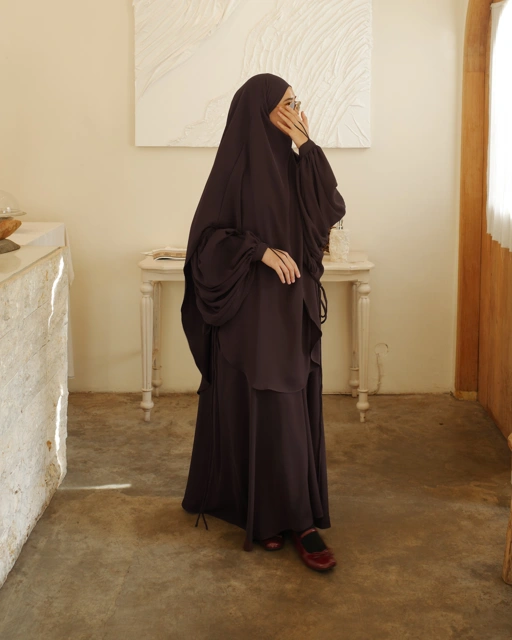 Image of Zeya Dress - Plum