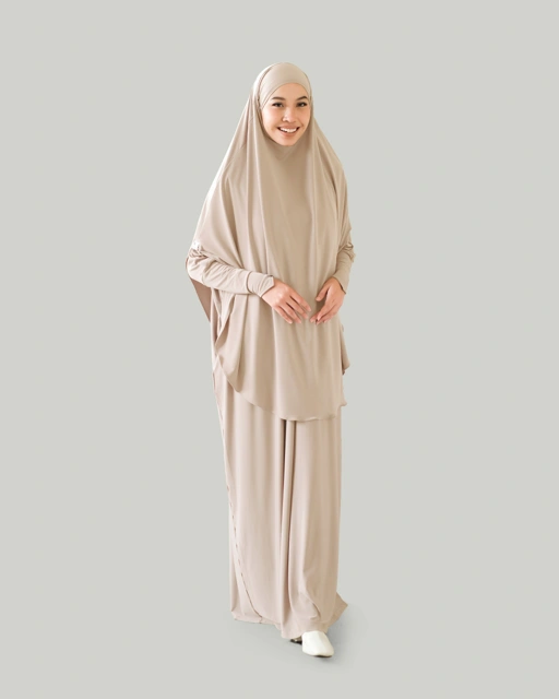 Image of Rawda Dress - Powder