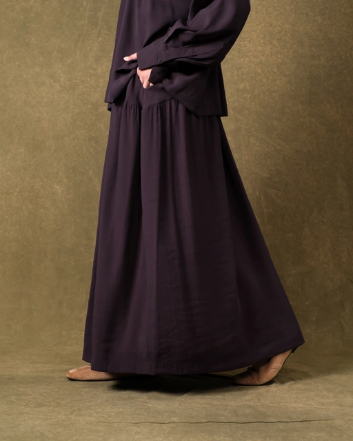 Image of Fajraa Skirt - Raven