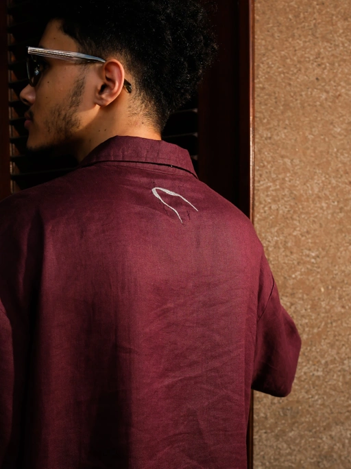 Image of Jalma Shirt Man Vol.3 - Red Plum