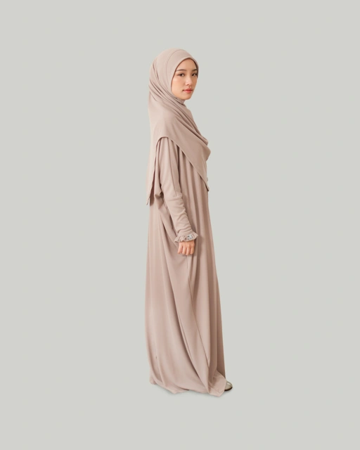 Image of Heelan Dress - Taupe Twist