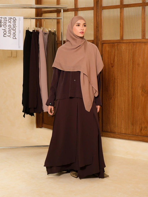 Image of Halaa Skirt - Wenge