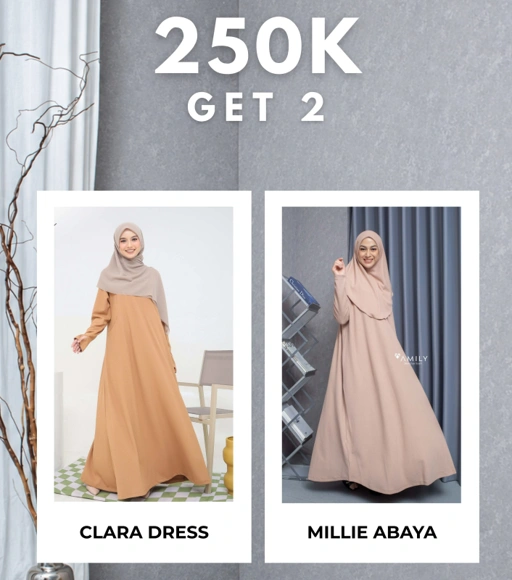 250 K GET 2 (MILLIE & CLARA DRESS)