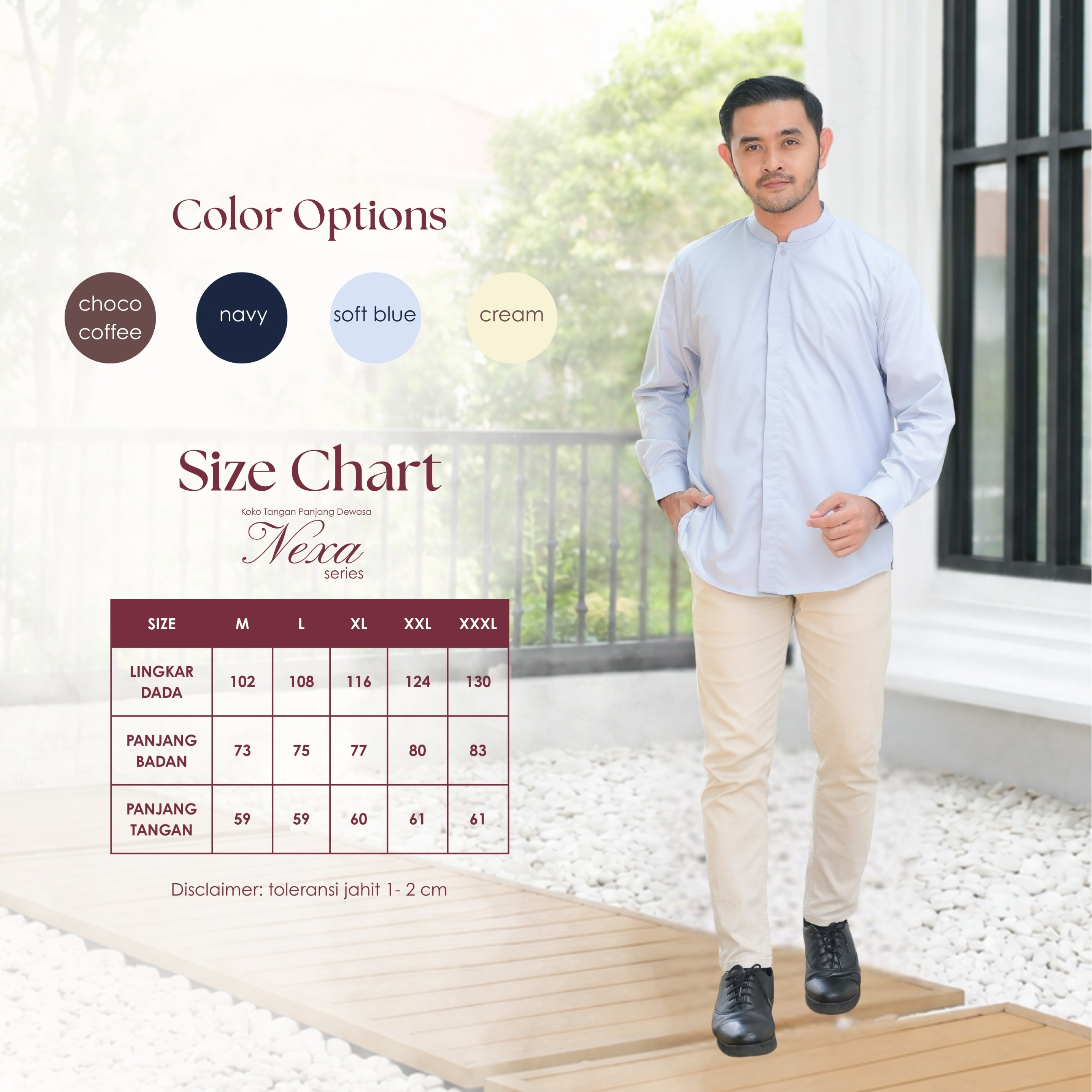 Nexa Soft Blue Sarimbit Lebaran 2027