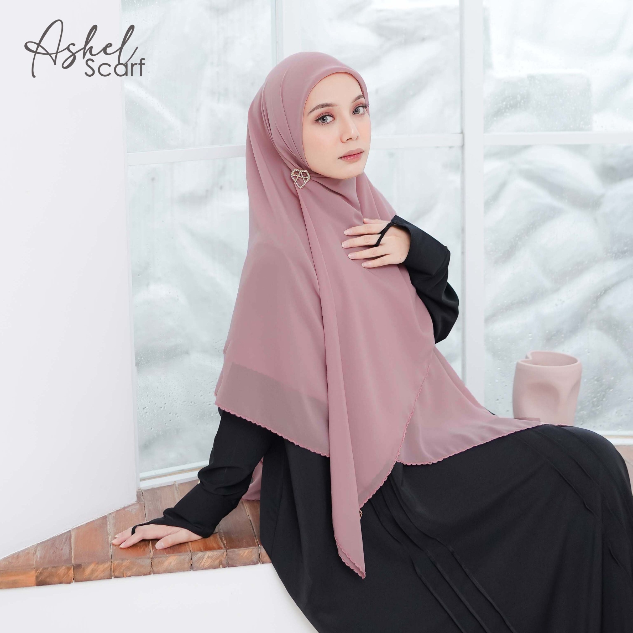Ashel Scarf Embroidery