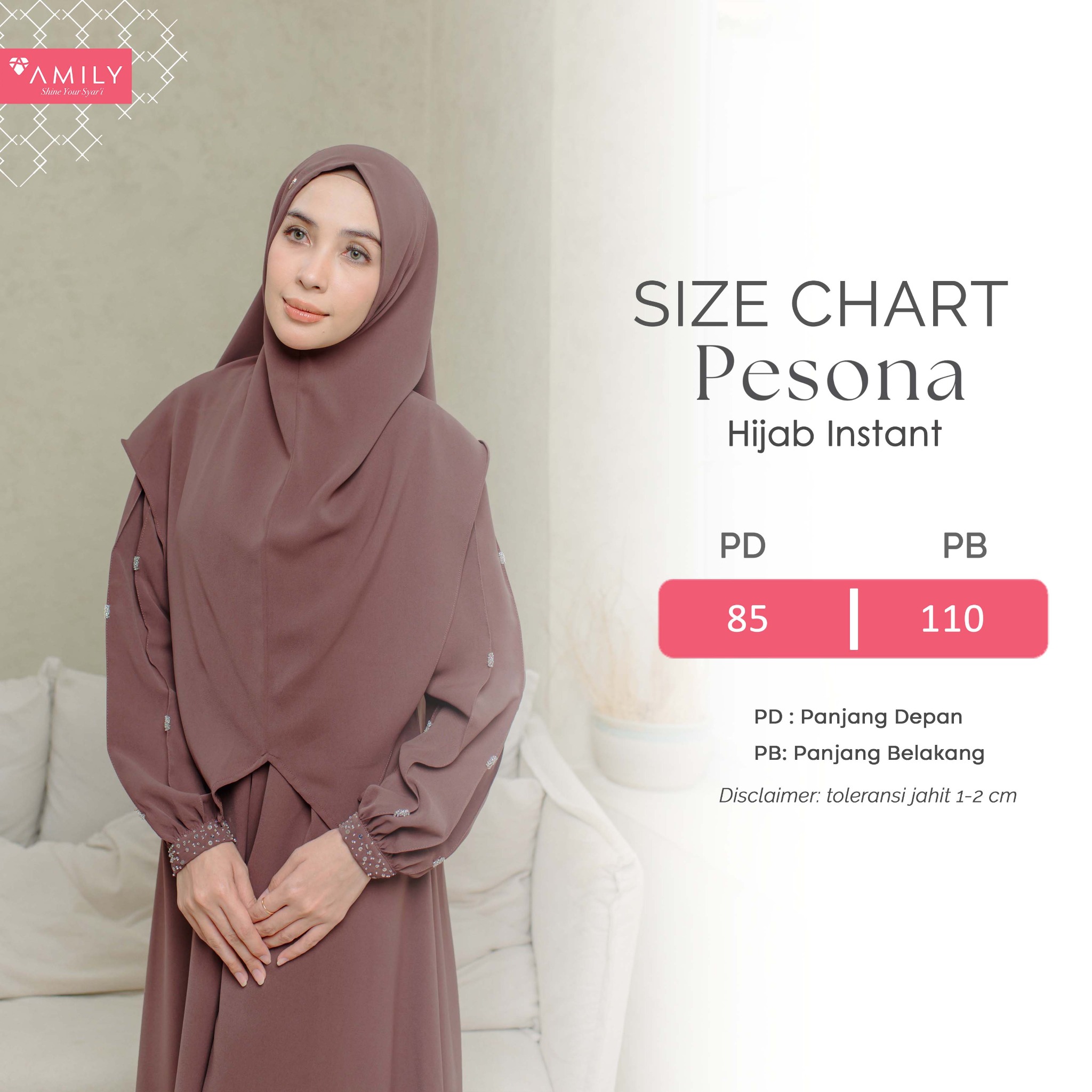 AMILY - Pesona Hijab Instant Dewasa