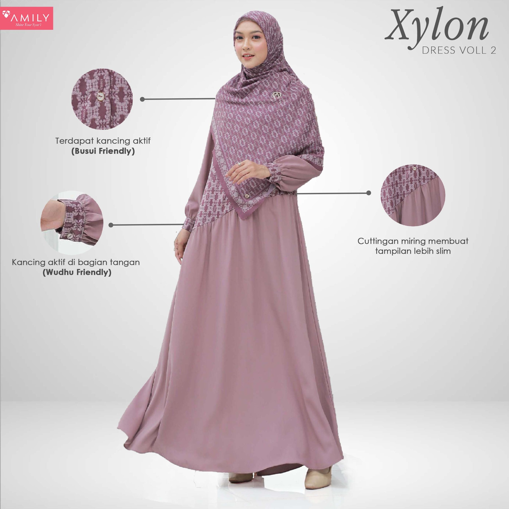 AMILY - XYLON XAVIER MAUVE