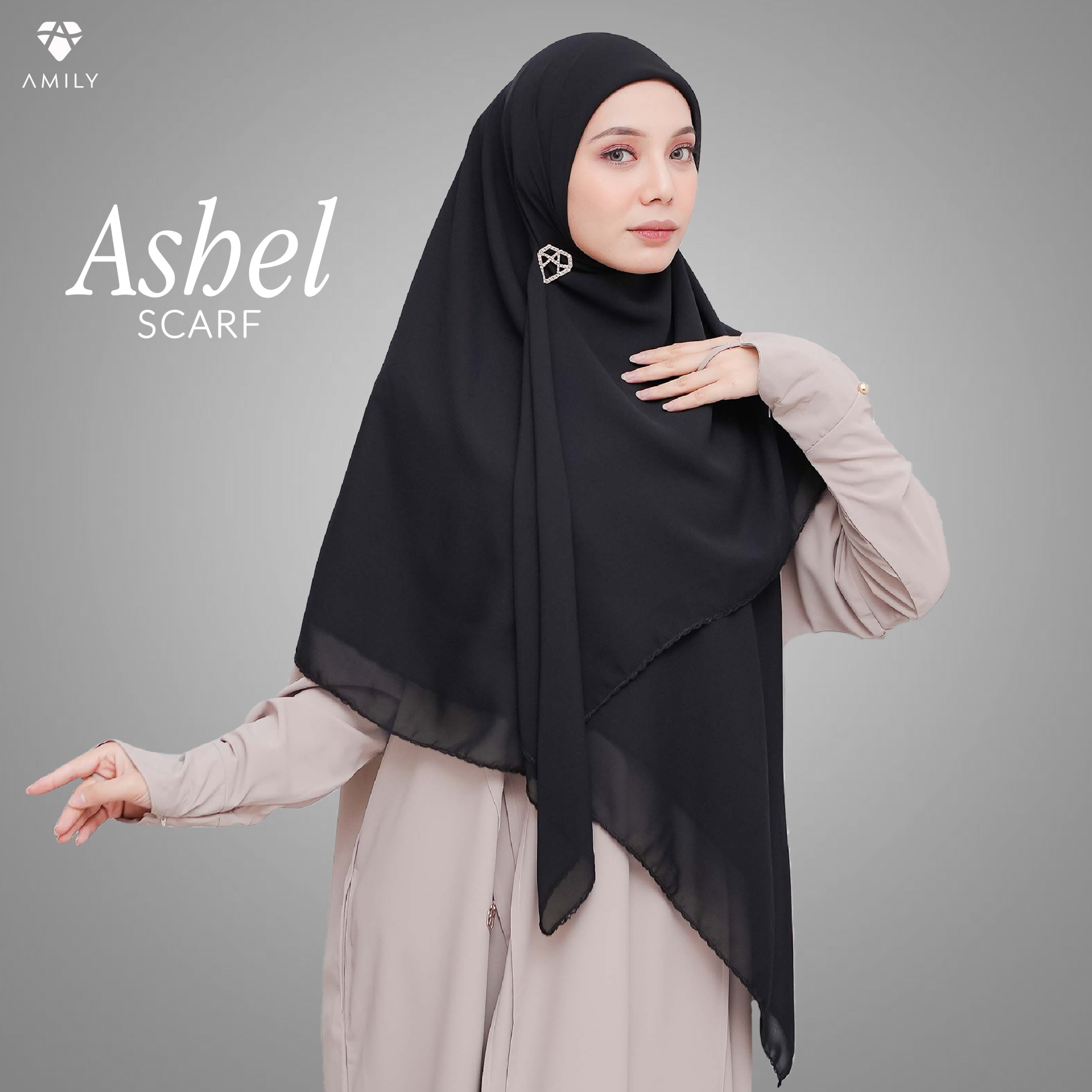Ashel Scarf Embroidery
