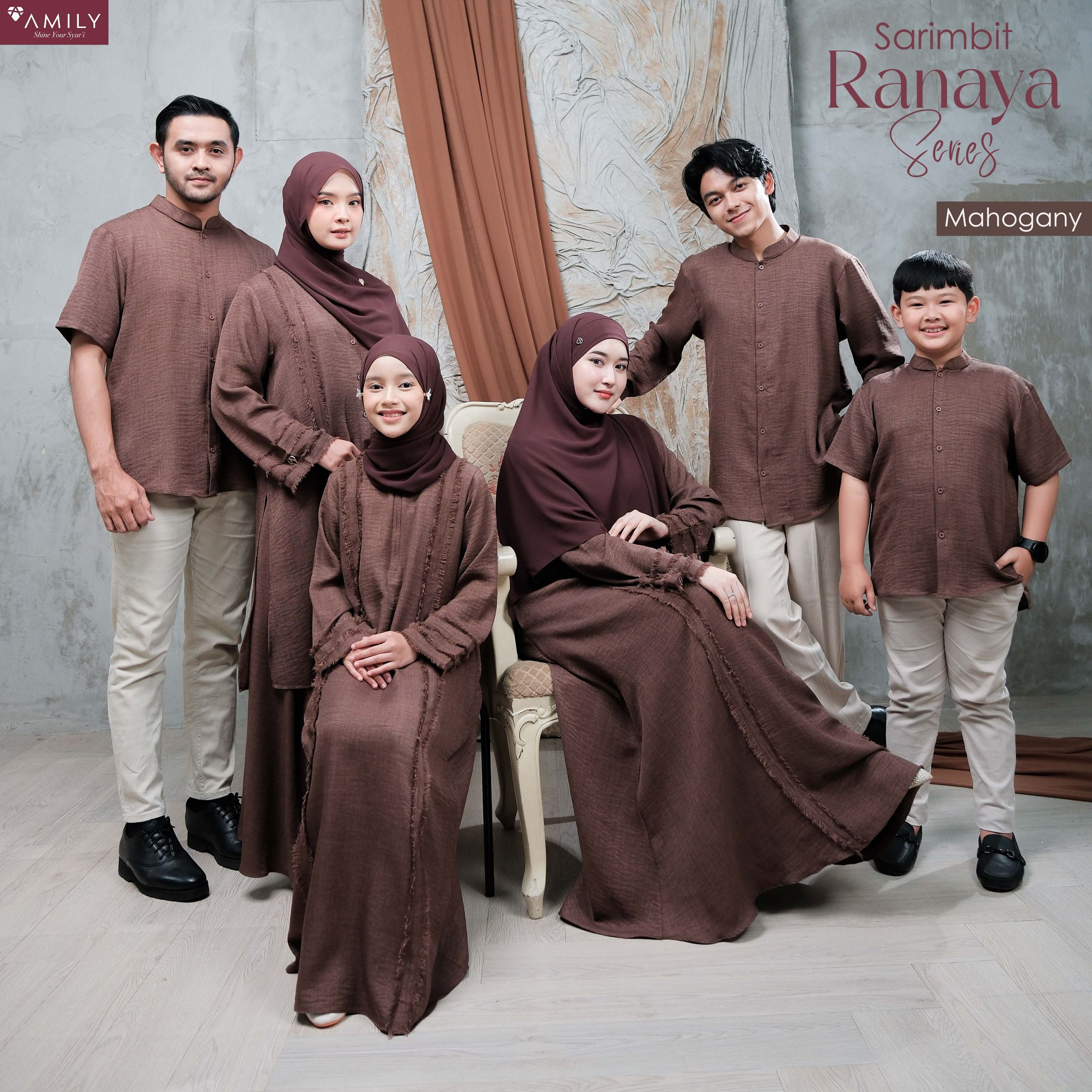 Ranaya Mahogany Sarimbit AMILY 2026