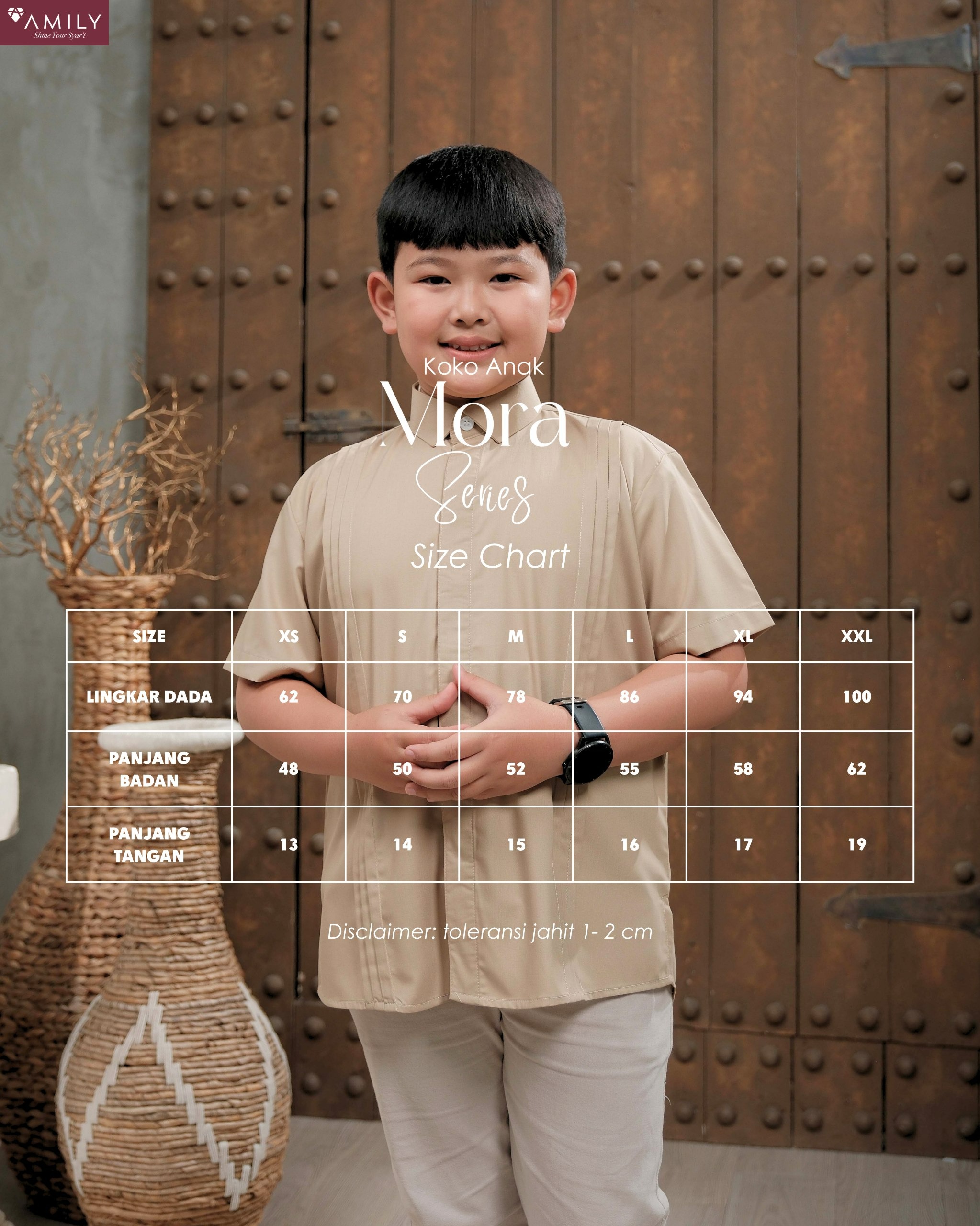 Mora Series Butter Cream Sarimbit AMILY 2026