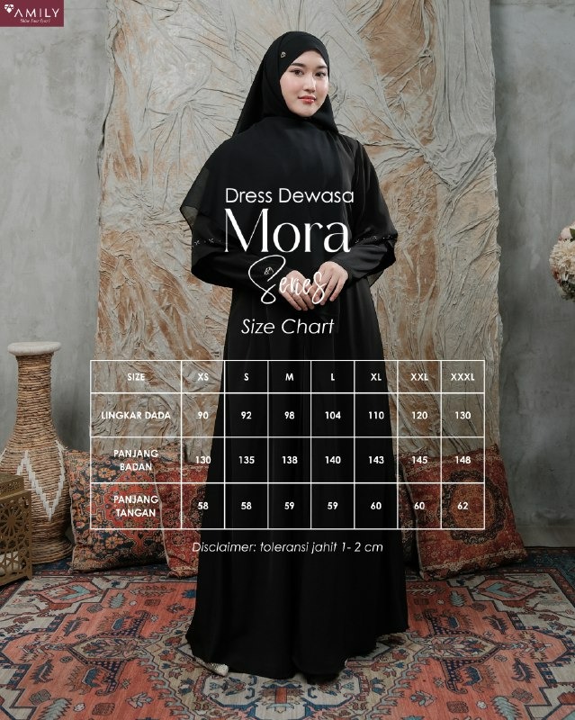 Mora Series Black Sarimbit AMILY 2026