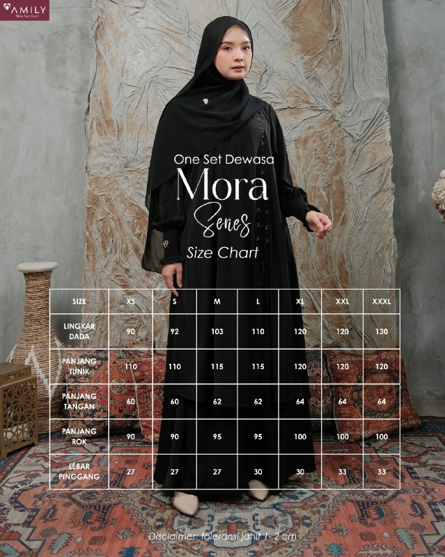 Mora Series Black Sarimbit AMILY 2026