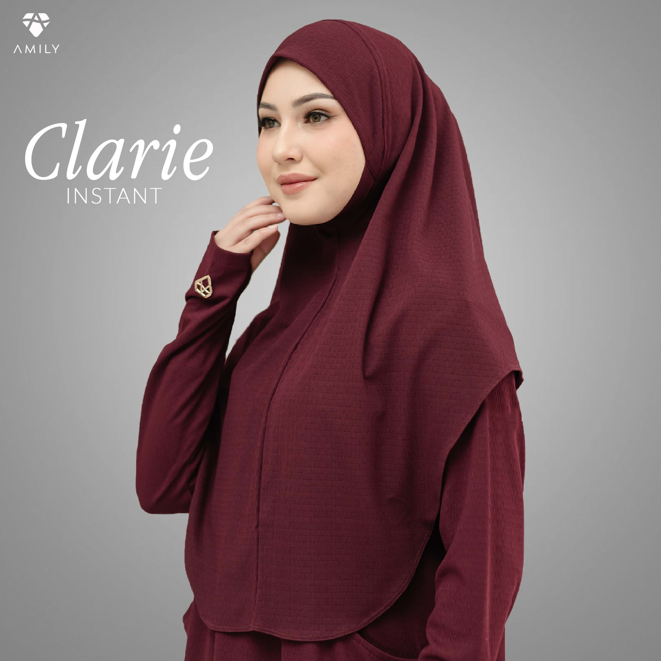 Amily - Clarie Hijab Instan Jilbab Bergo Terbaru