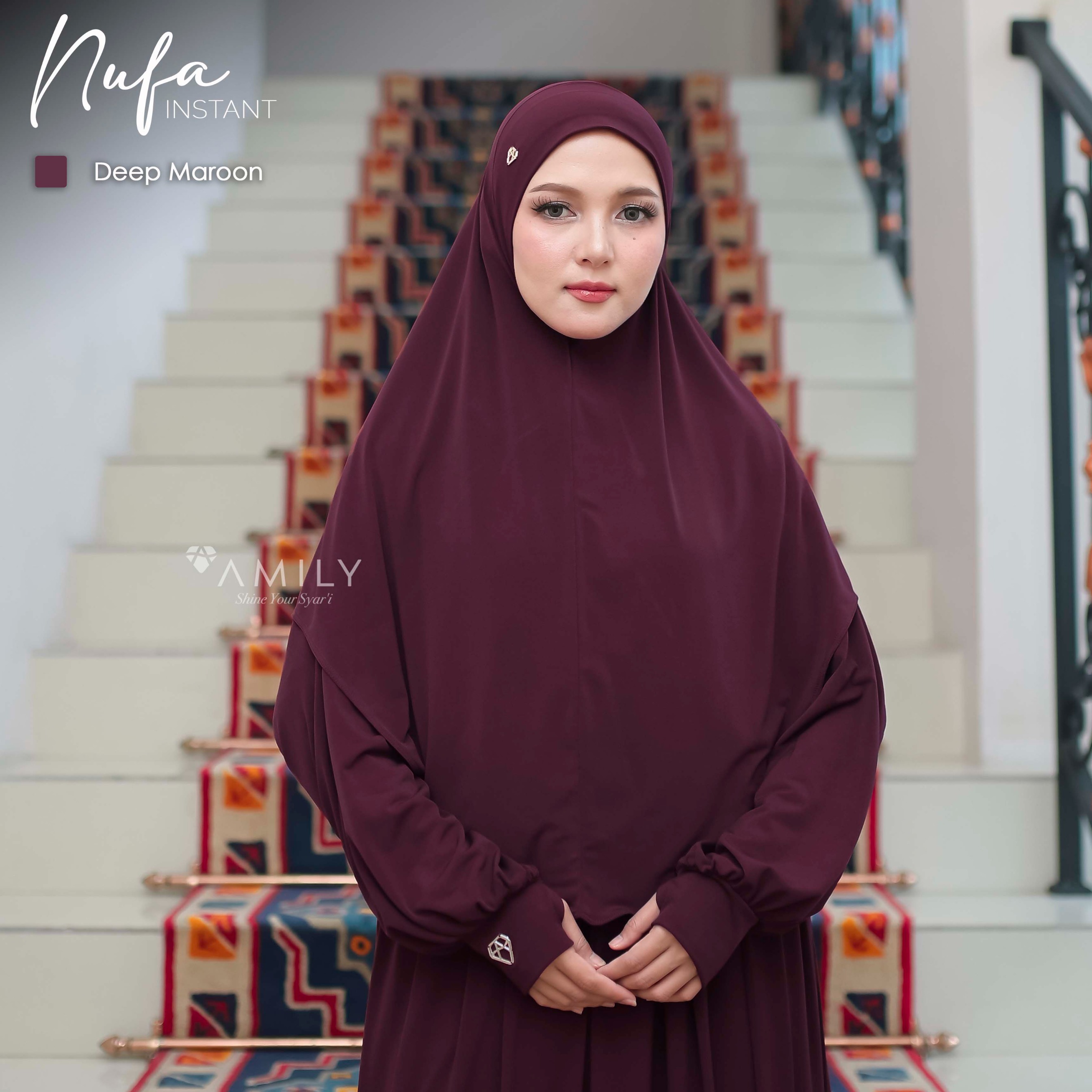 AMILY - Nufa Instant Hijab