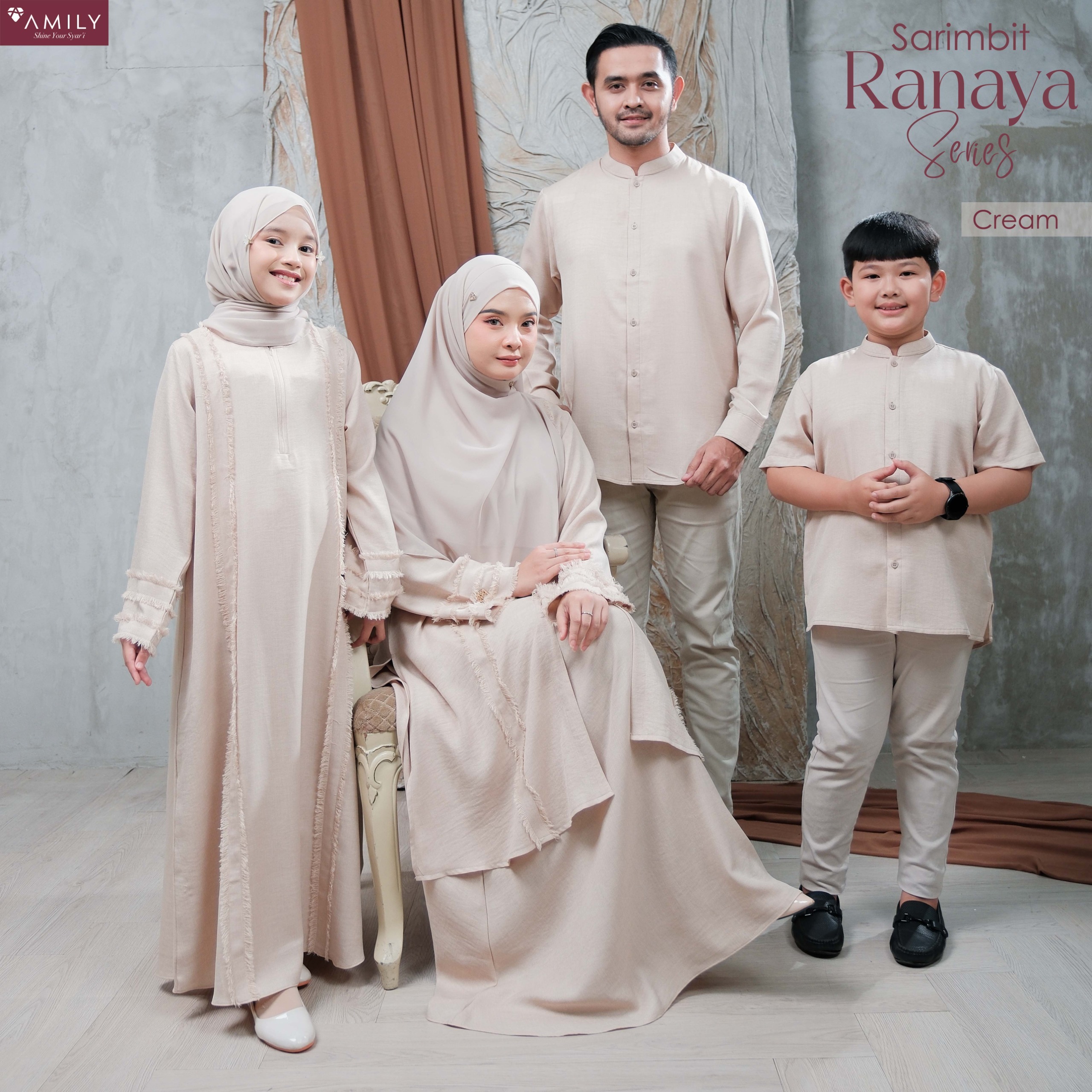 Ranaya Cream Sarimbit AMILY 2026