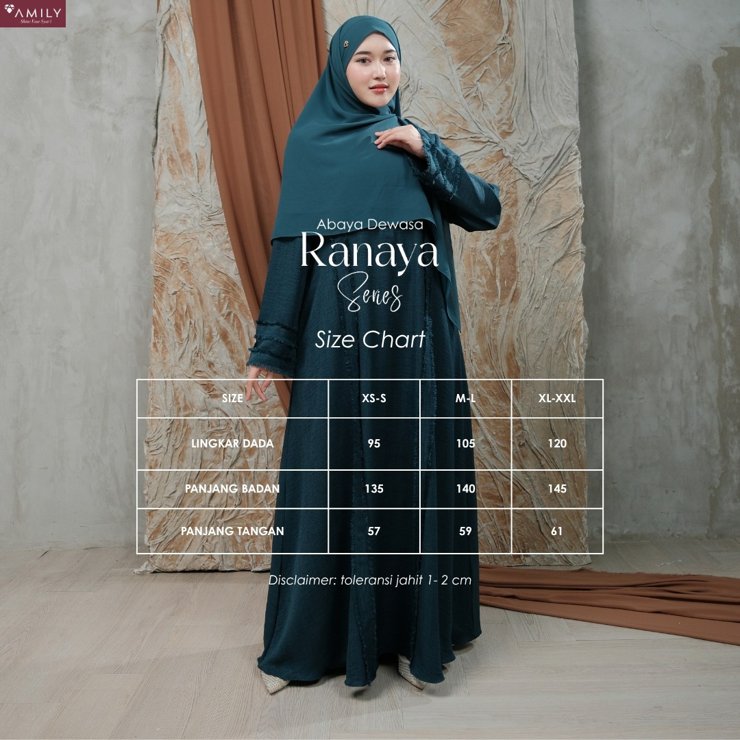 Ranaya Teal Sarimbit AMILY 2026