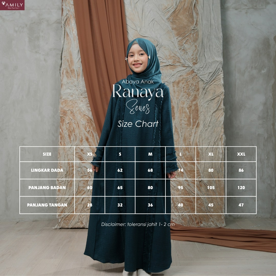 Ranaya Teal Sarimbit AMILY 2026