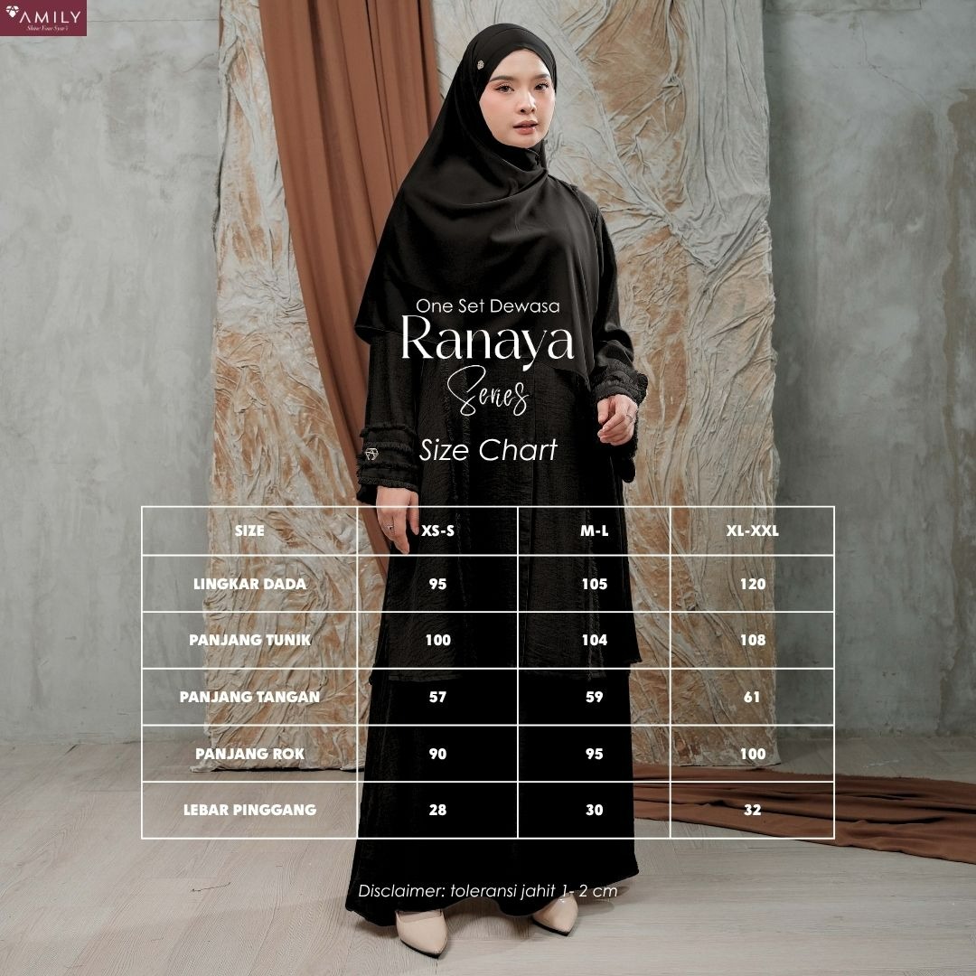 Ranaya Black Sarimbit AMILY 2026