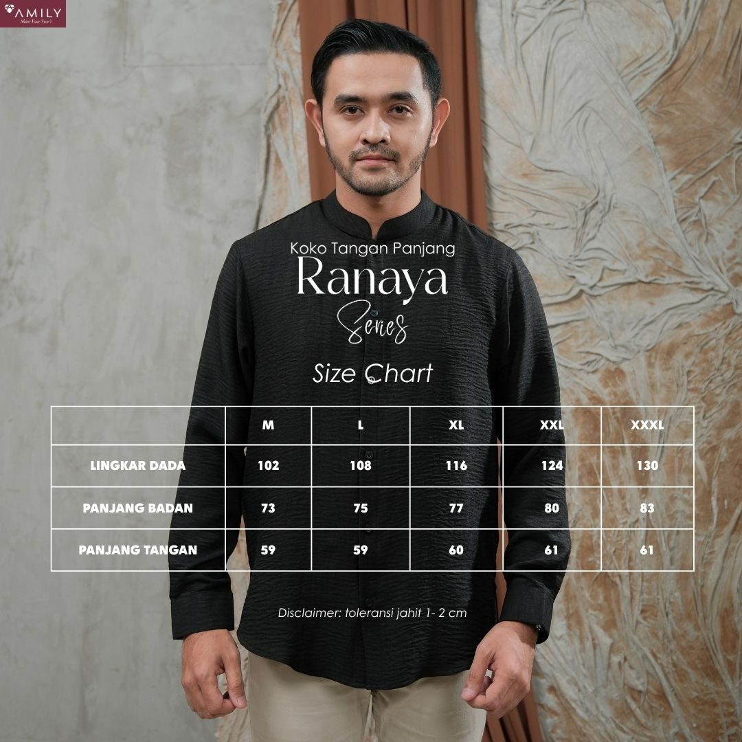 Ranaya Black Sarimbit AMILY 2026