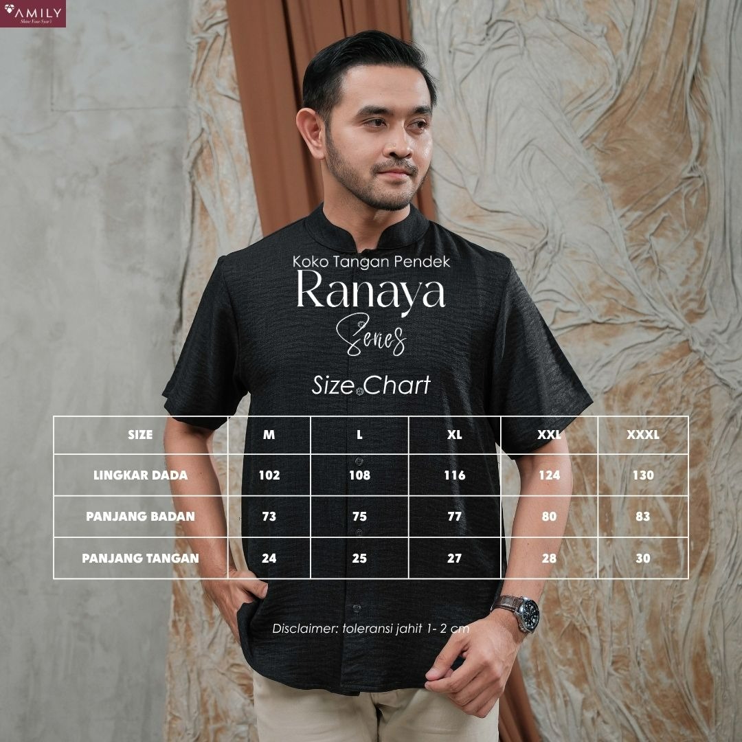 Ranaya Black Sarimbit AMILY 2026