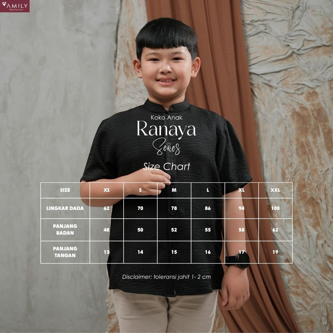 Ranaya Black Sarimbit AMILY 2026