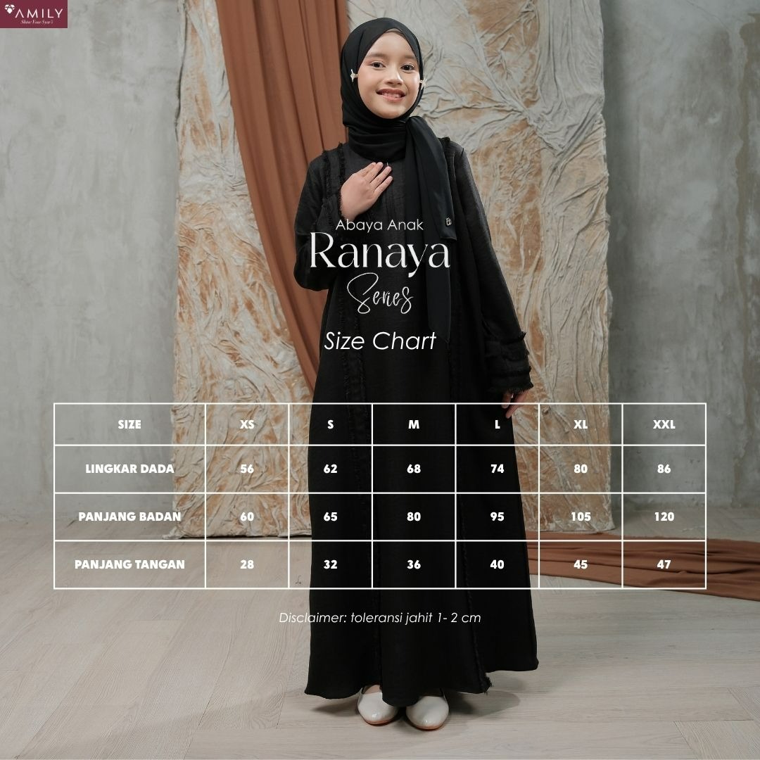 Ranaya Black Sarimbit AMILY 2026