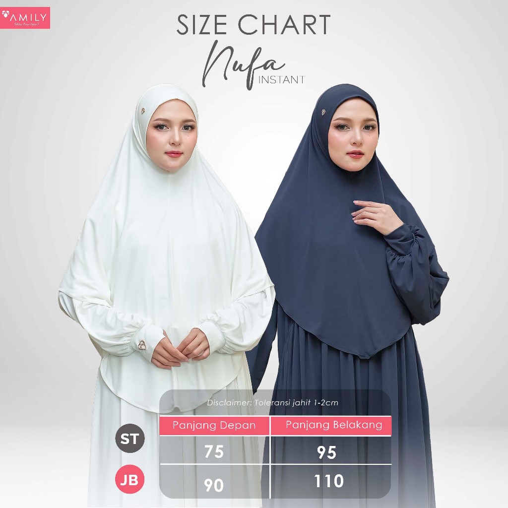 AMILY - Nufa Instant Hijab