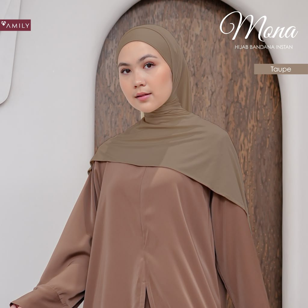 AMILY - Mona Hijab Bandana Instan