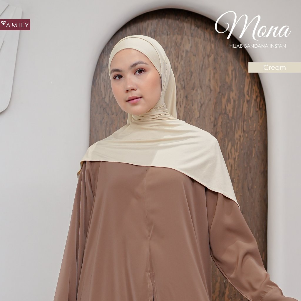 AMILY - Mona Hijab Bandana Instan