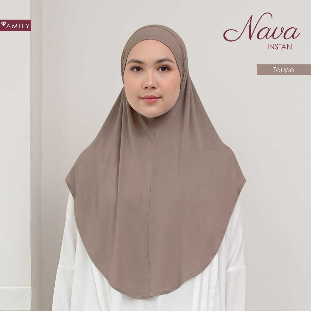 AMILY - Nava Instan Hijab Bergo 