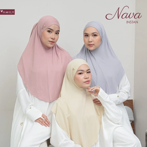 AMILY - Nava Instan Hijab Bergo 