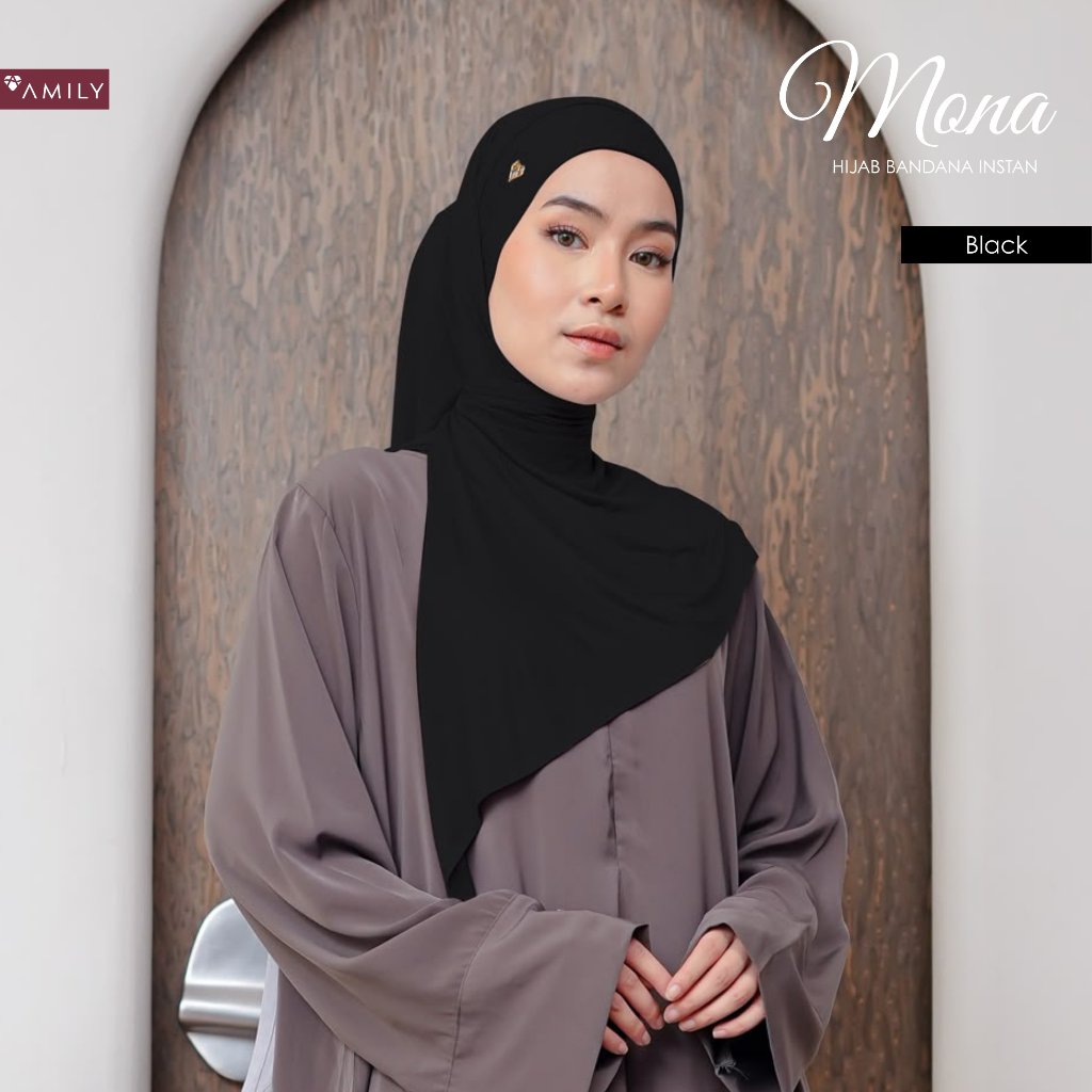 AMILY - Mona Hijab Bandana Instan