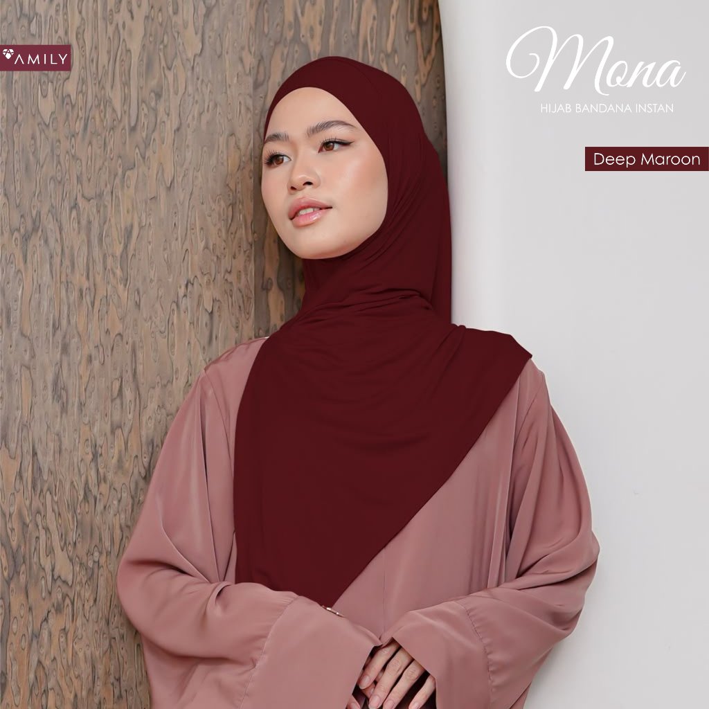 AMILY - Mona Hijab Bandana Instan