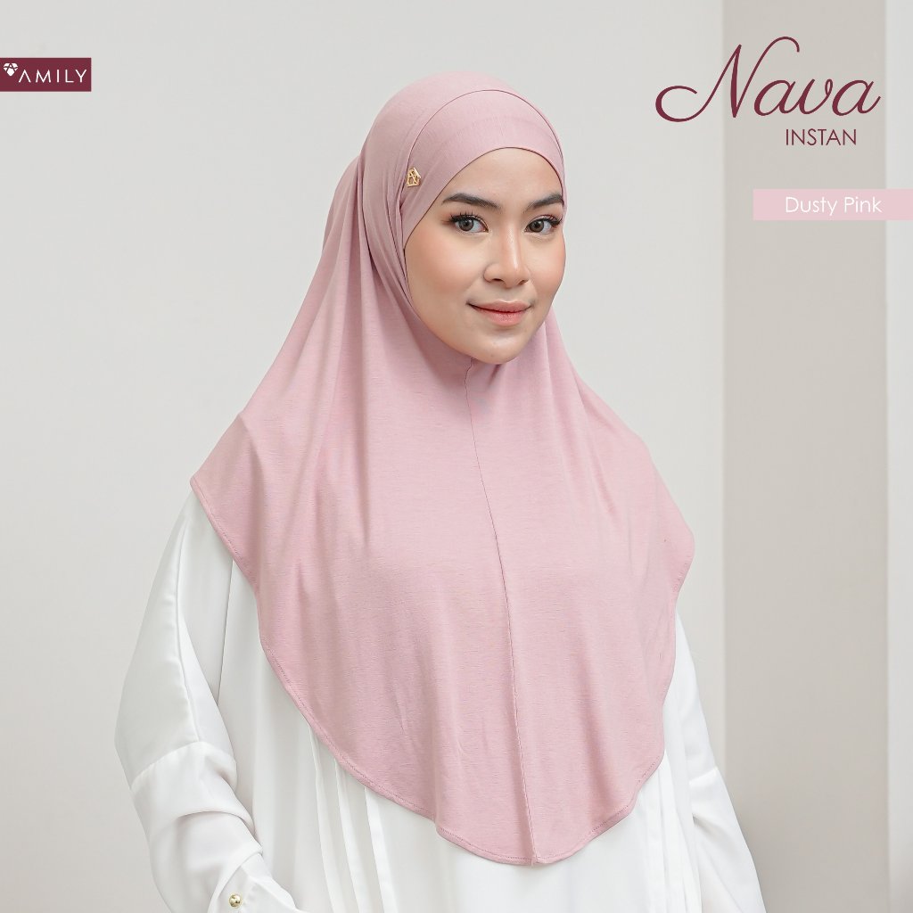 AMILY - Nava Instan Hijab Bergo 