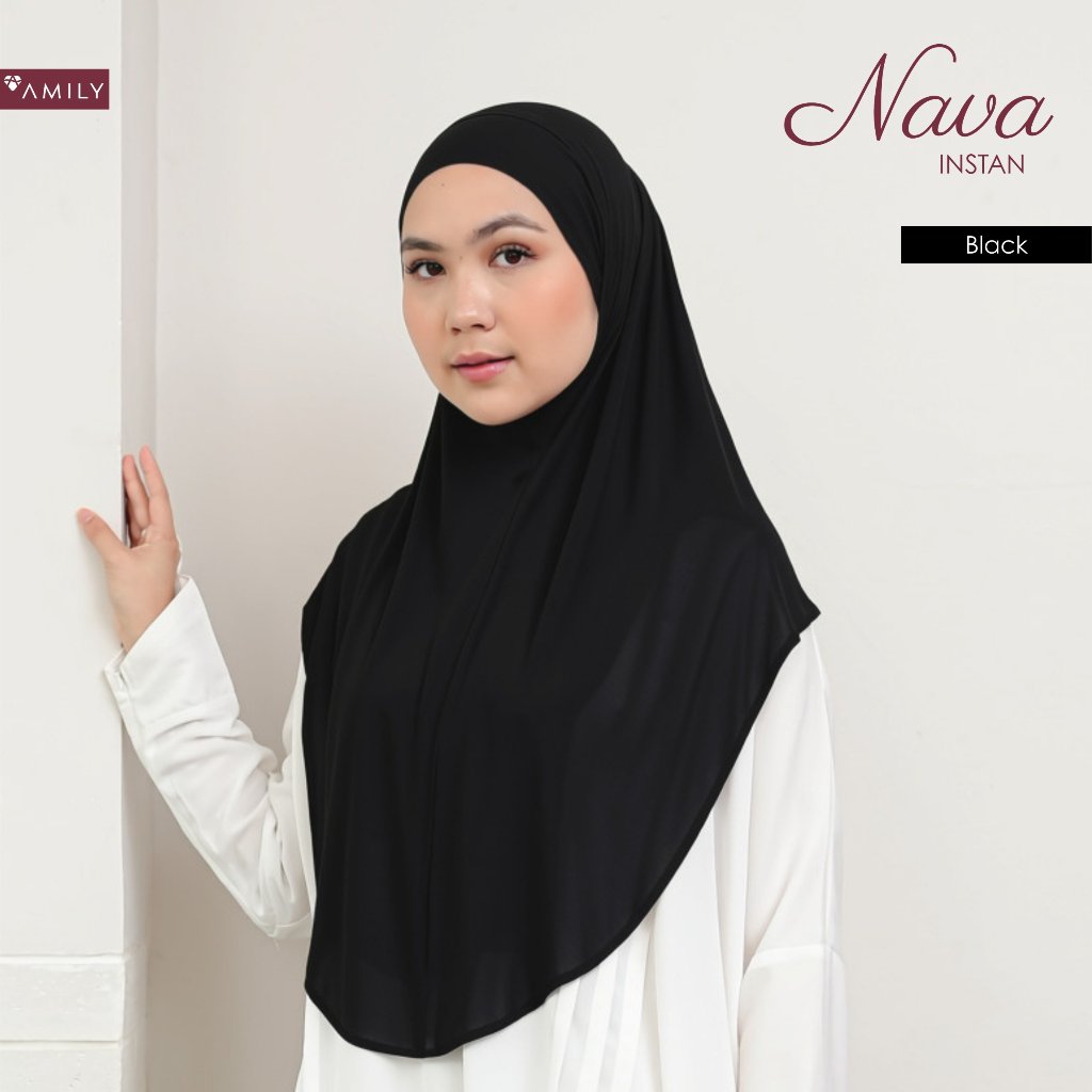 AMILY - Nava Instan Hijab Bergo 