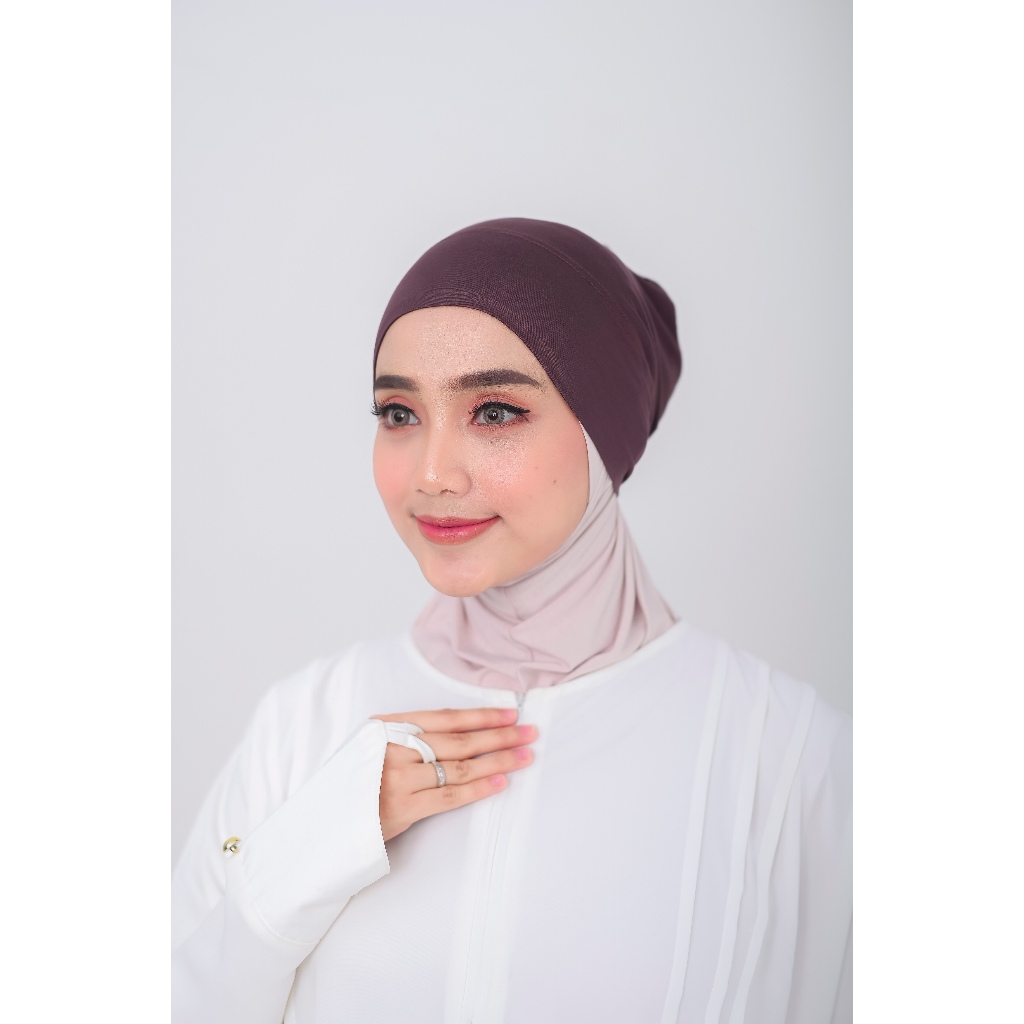 AMILY - TENCEL Inner Cap Ciput Tali Polos Premium