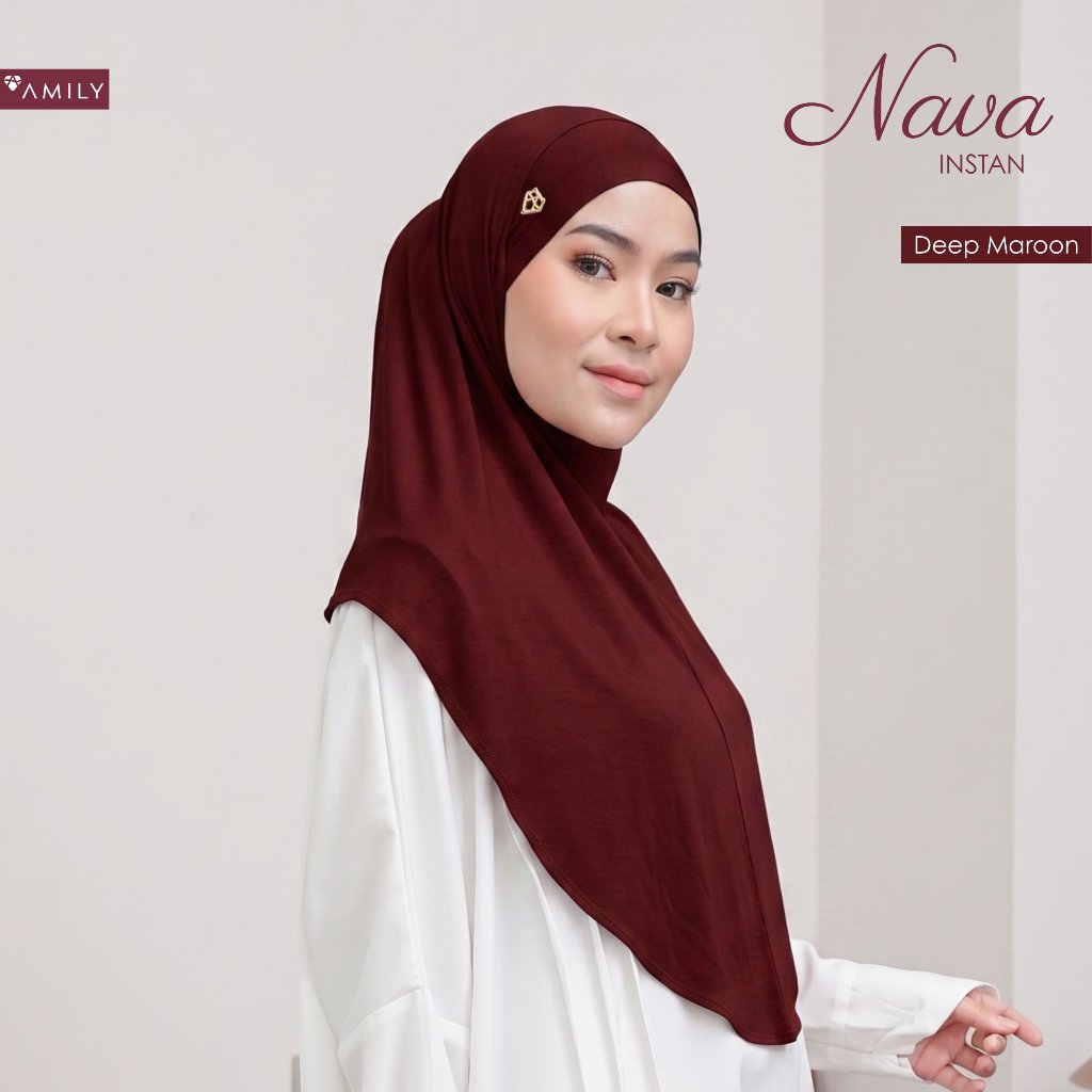 AMILY - Nava Instan Hijab Bergo 