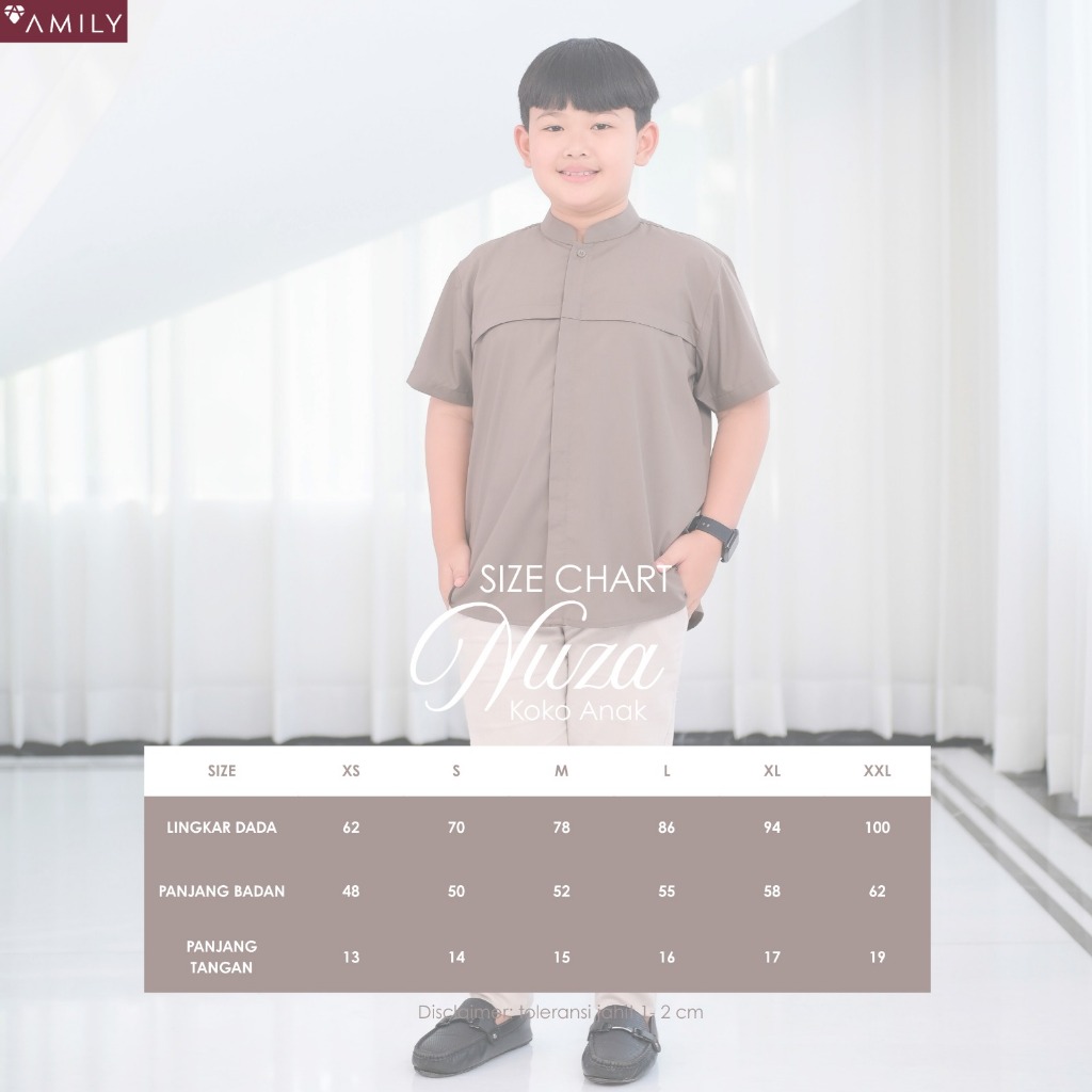 Nuza Choco Teal Sarimbit Lebaran 2026