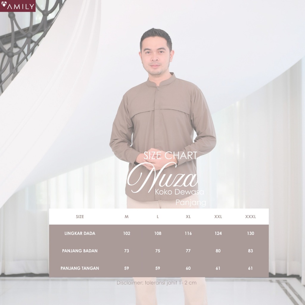 Nuza Choco Teal Sarimbit Lebaran 2026